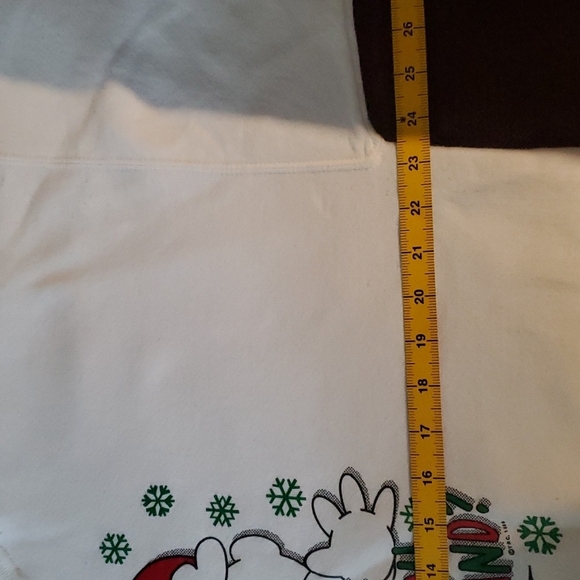 VTG white sweater XL, "What part of no don't you understand?" - Picture 9 of 12